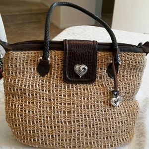 Brighton wicker purse